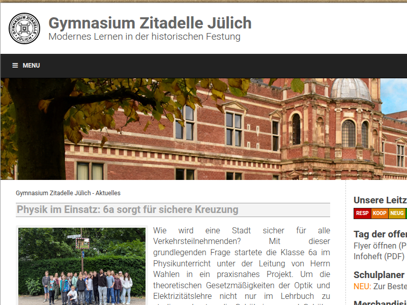 Spannende Beiträge aus der Reihe „Begabtenförderung“ | Gymnasium Zitadelle Jülich