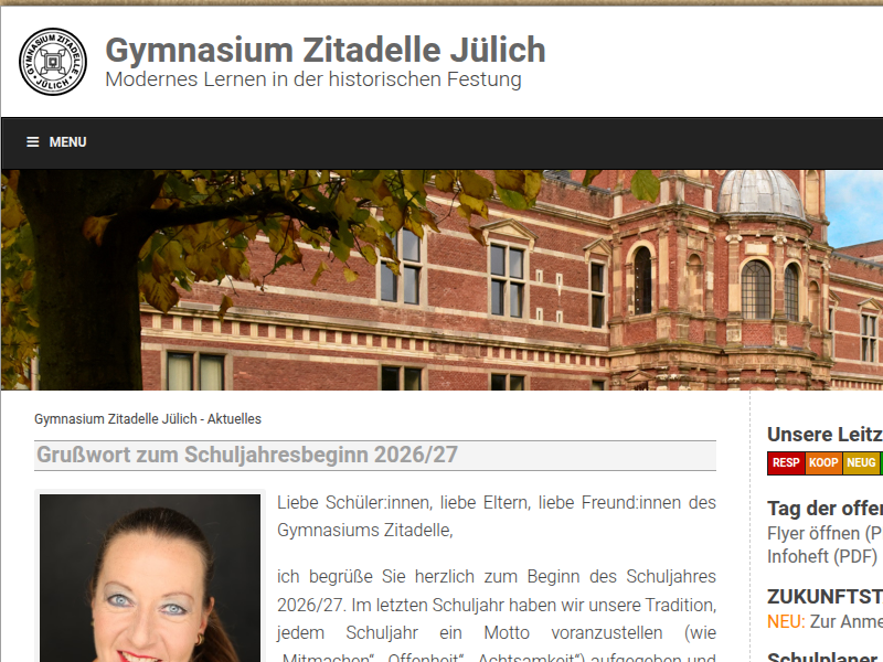 Organisation | Gymnasium Zitadelle Jülich
