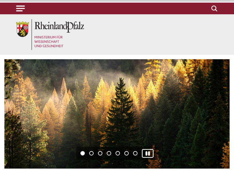 Infektionskrankheiten . Ministerium für Wissenschaft und Gesundheit des Landes Rheinland-Pfalz