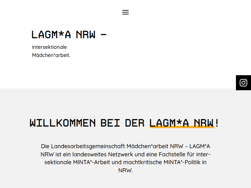 Vernetzungstreffen minta nach flucht (online) - LAGM*A NRW