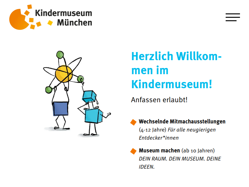 Ausstellungsverleih - Kindermuseum München