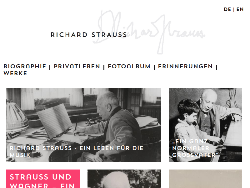 Photo Album | Richard Strauss