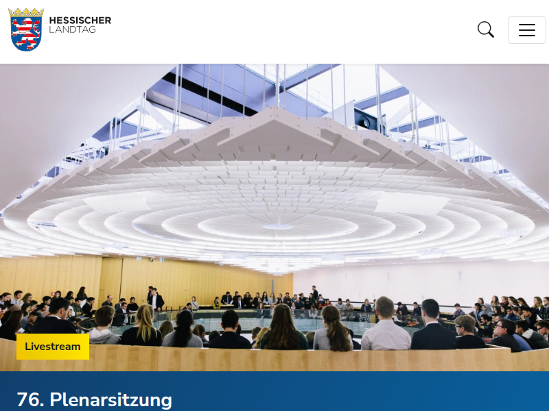 78. Plenarsitzung | Hessischer Landtag