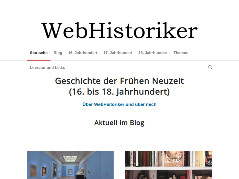 Frühe Neuzeit - Linktipps: Wolfgang Amadeus Mozart - WebHistoriker