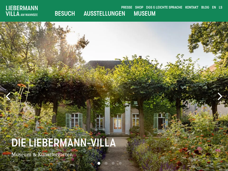 Der dritte Mann – Liebermann-Villa
