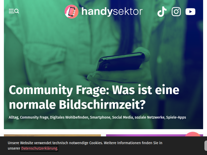 App in den Sommer – Handysektor