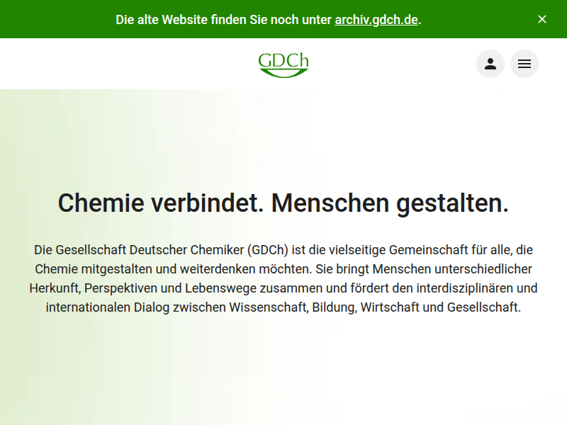 Mitteilungen der Fachgruppe online