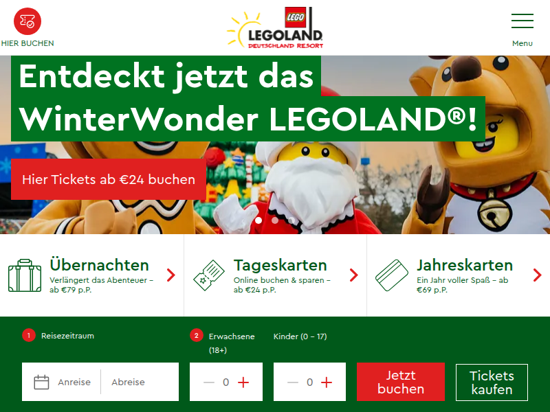 LEGOLAND Campingplatz - LEGOLAND® Deutschland Resort