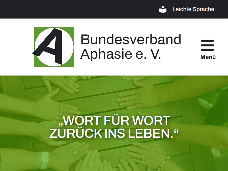 beruflicher Neustart - Bundesverband Aphasie e. V.