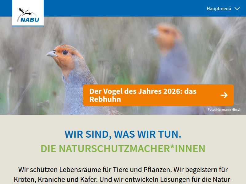 Wir sind die Naturschutzmacher*innen!