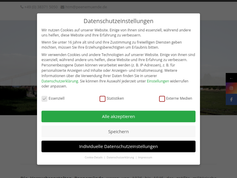 Viel Lärm um einen kleinen Schritt? - Historisch-Technisches Museum Peenemünde