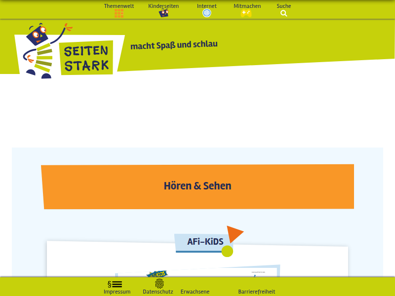 Apps für Kinder - welche sind sicher? | Seitenstark