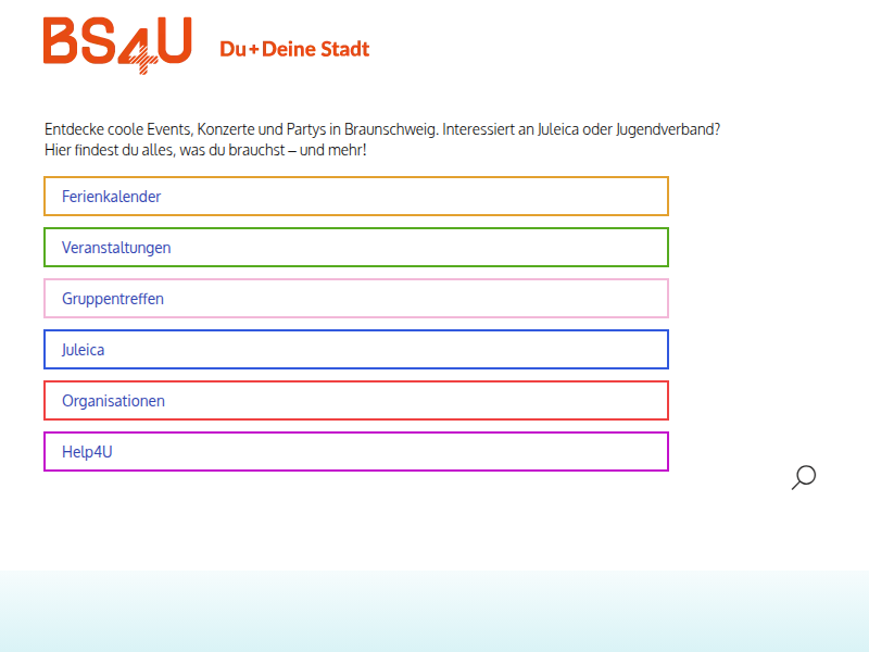 BS4U - Jugendring: Events, Konzerte und Partys in Braunschweig - Carson, Fuzziebär, Sandkamper